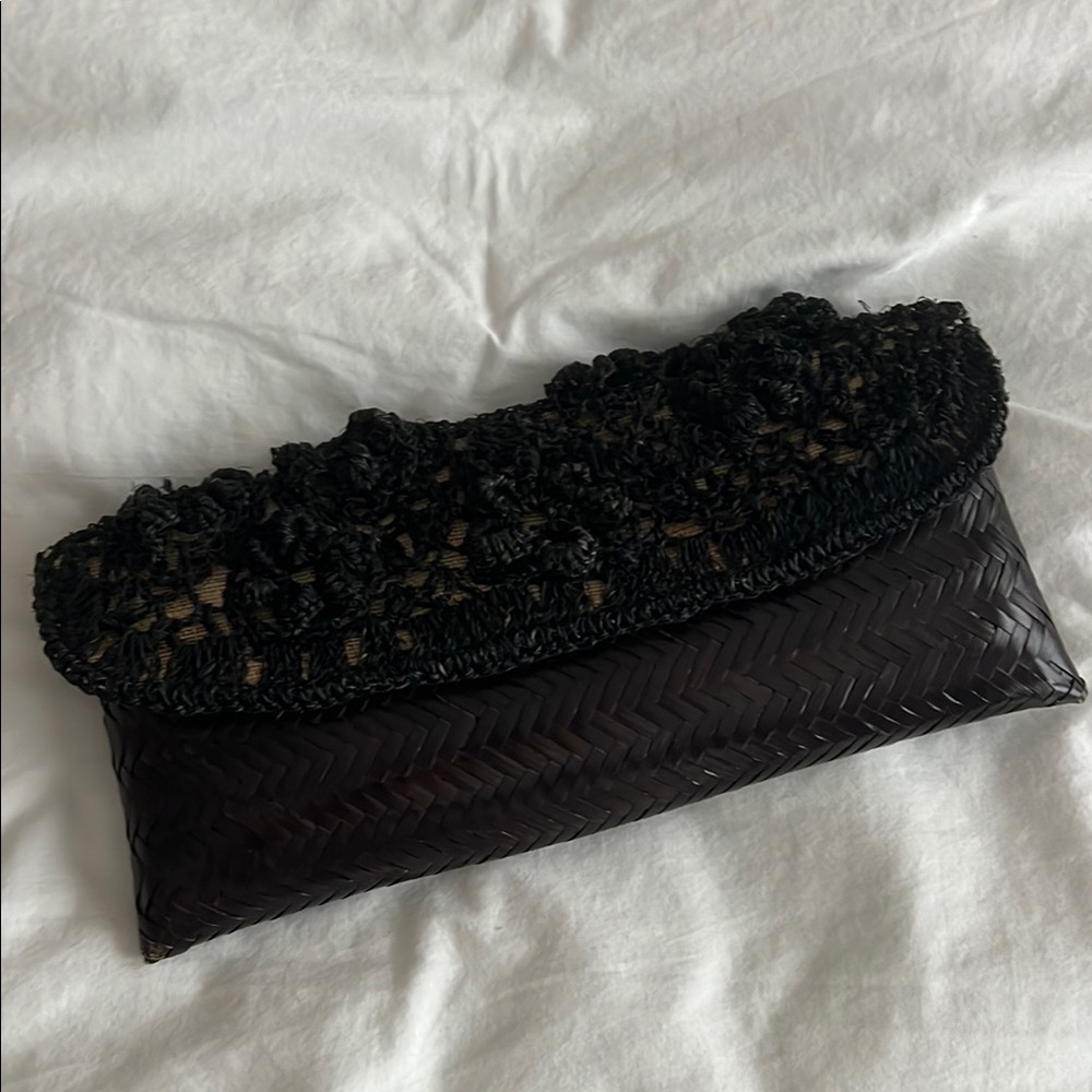 Franchi Woven Clutch